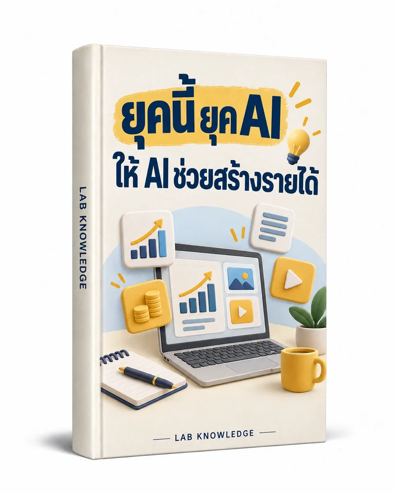 ปก ยุคนี้ ยุค AI — ให้ AI ช่วยสร้างรายได้