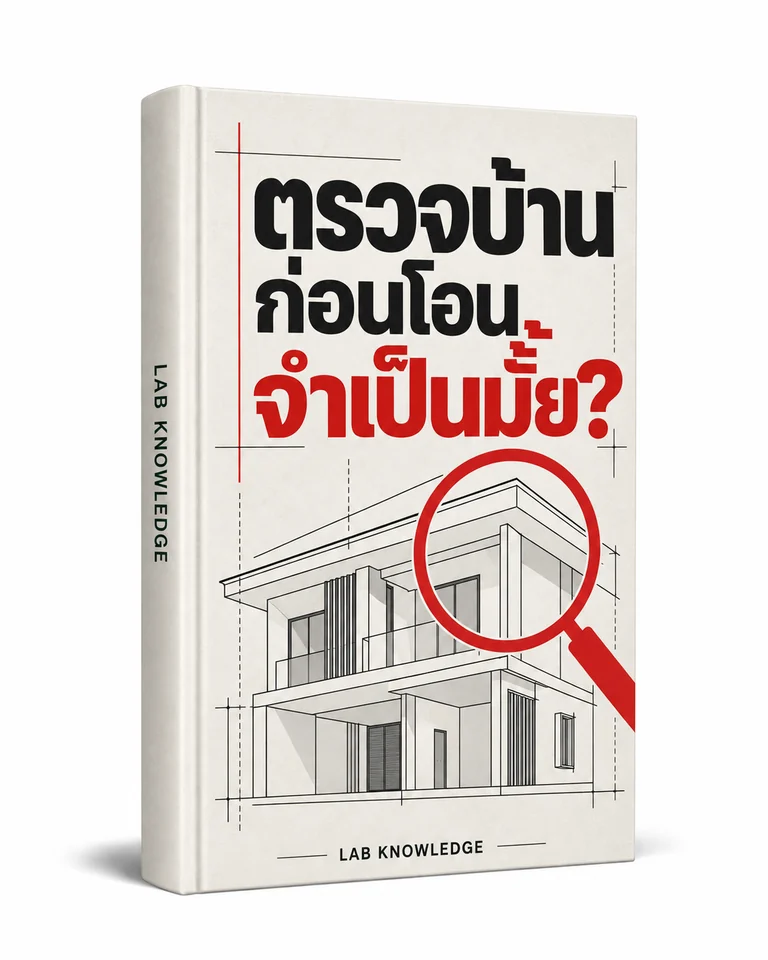 ปก ตรวจบ้านก่อนโอน จำเป็นมั้ย?