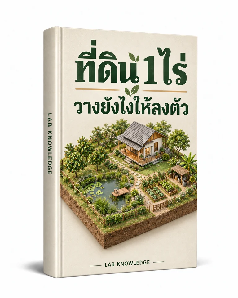 ปก ที่ดิน 1 ไร่ วางยังไงให้ลงตัว